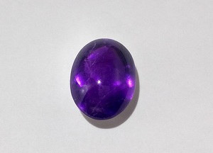  natural amethyst loose kaboshon cut ( reverse side cut go in ) 14.5ct 2.9g