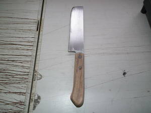 菜切包丁 刃渡り16.5cm (165mm) 名匠 兼常 本割込 家庭用 野菜切り 両刃包丁 大根のかつらむき 日本製