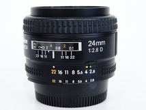 ●○Nikno Ai AF NIKKOR 24mm F2.8D カメラレンズ 単焦点 Fマウント ニコン○●010689001○●_画像2