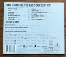 2171 / CD+DVD / ROY ORBISON / The Last Concert / 25th Anniversary Editrion / 美品_画像8