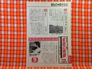 CN22426◆切抜き◇中山美穂三田村邦彦浅井えり子◇若奥さまは腕まくり！・いよいよ最終回。2人だけの生・女子マラソン・今日のオリンピック