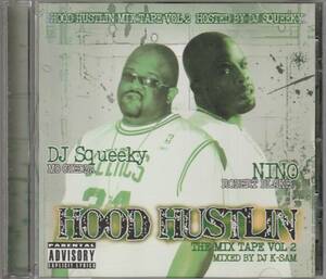 中古CD■HIPHOP/G-RAP■DJ Squeeky & Nino／Hood Hustlin The Mix Tape Vol.2／2005年■Jokaman, Willie Boy, メンフィス