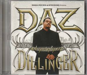 中古CD■HIPHOP■国内盤／DAZ DILLINGER／Daz And Golden Guests Best／2010年／ベスト盤■Nate Dogg, 2 Pac, Bad Azz, Snoop Dogg