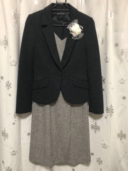 【美品】ジャケット & ワンピース セットアップ 入学式 入園式 卒業式 卒園式