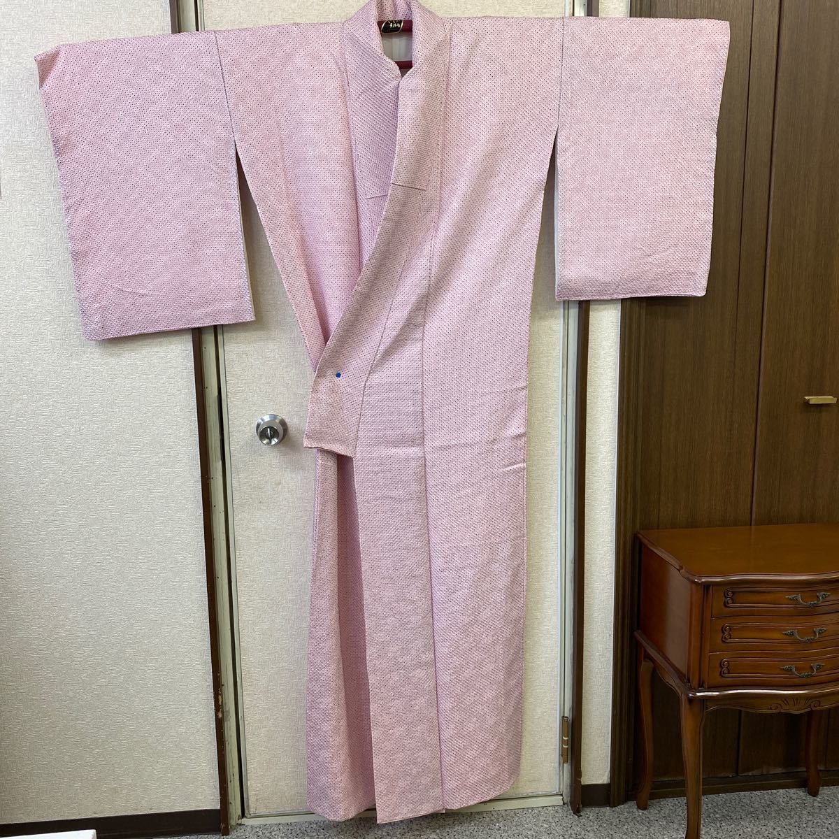 身長151-166cm対応 正絹着物(ピンク・桜・一部絞り) harpoonharry.com
