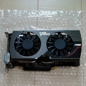 N660GTX Twin Frozr III OC MSI 映像出力OK ファン片側動かない ジャンク扱い