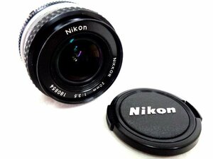 ■　Nikon ニコン　MF 超広角単焦点レンズ / マニュアルフォーカス超広角レンズ　Ai NIKKOR 20mm 1:3.5(f/3.5)　■