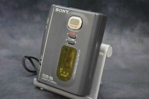 (NK☆) SONY TCM-59 カセット コーダー 通電OK ダブル スピーカー sony ソニー テープ ヴィンテージ コレクション 再生 録音 スピード