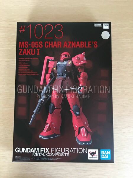 GUNDAM FIX FIGURATION METAL COMPOSITE MS-05S シャア専用ザクI