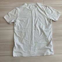 リーバイス Levi's Tシャツ ティーシャツ 半袖 白色 ホワイト ロゴプリント トップス 丸首コットン100 【KY0176】_画像2