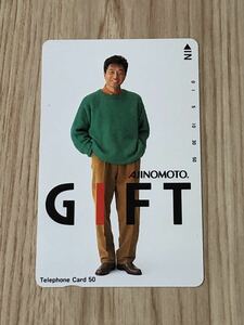 [ не использовался ] телефонная карточка Nakamura ..GIFT Ajinomoto AJINOMOTO