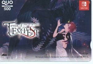 ボルテージ 株主優待 特製クオカード 500円分 even if TEMPEST 宵闇にかく語りき魔女 新品 非売品 普通郵便・ミニレター対応可