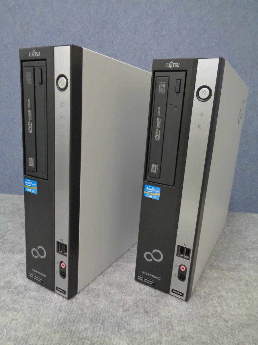 超目玉】 Windows XP Pro リカバリ領域有 富士通 ESPRIMO D581 Core i3 2100-3.10GHz 4GB 500GB  DVD Office 2016付 中古パソコン デスクトップ