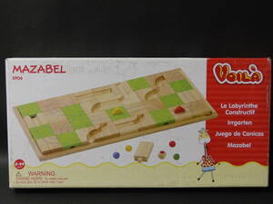 Voila Mazabel マザベル エデュテ　木のおもちゃ 知育玩具 迷路 自動車 木製玩具 積み木 パズル