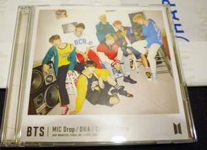 BTS　CD+DVD 「MIC Drop / DNA / Crystal snow」　防弾少年団　グク　テテ　ジミン　JIN　SUGA　J-HOPE　RM　美品　シングル