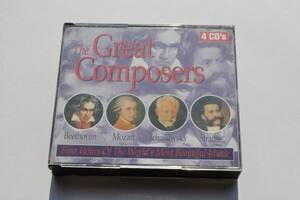 The Great Composers/4CD＠ベートーヴェン/モーツァルト/チャイコフスキー/ヨハン・シュトラウス