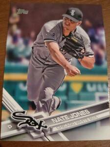 ★NATE JONES TOPPS 2017 BASEBALL SERIES 1 #100 MLB WBC USA アメリカ ネイト・ジョーンズ CHICAGO WHITE SOX シカゴ ホワイトソックス