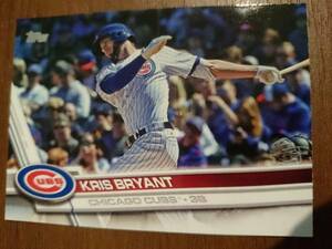 ★KRIS BRYANT TOPPS 2017 BASEBALL SERIES 1 #1 MLB クリス ブライアント CHICAGO CUBS シカゴ カブス