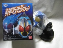 ライダーマスクコレクション 12 仮面ライダーオーズ シャウタコンボ 通常台座 送料140円～ 箱付_画像3