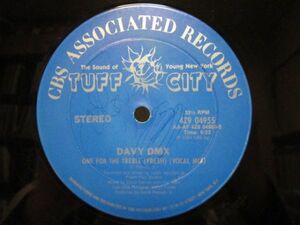 US ORIGINAL/DAVY DMX - ONE FOR THE TREBLE/80'S OLD SCHOOL/ELECTRO/DJ SHADOW & CUT CHEMIST PLAY