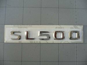 ★★ メルセデス 純正品 ＳＬ５００ エンブレム Ｒ１２９・Ｒ２３０ ベンツ用⑩★