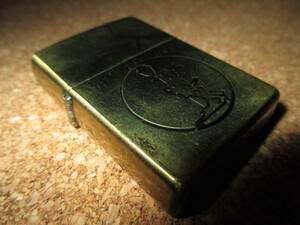 ZIPPO [ gong n car .. payment ] oil lighter Zippo waste version ultra rare 