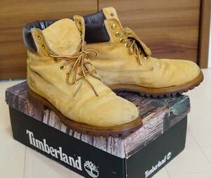 ★希少アメリカ製★Timberland ティンバーランドウォータープルーフブーツ9”（送料当方負担）