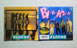 7'' ZIG ZAG/ BI N KA N/ 雨の向こう側 AH-743