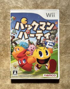 【動作確認画像有り】 Wii パックマンパーティ ニンテンドーウィー Nintendo 任天堂 ゲームソフト カセット ナムコ NAMCO