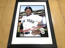 送料込み）New York Yankees　ニューヨーク・ヤンキース　「レジー・ジャクソン（Reggie Jackson）」ポスター_画像2