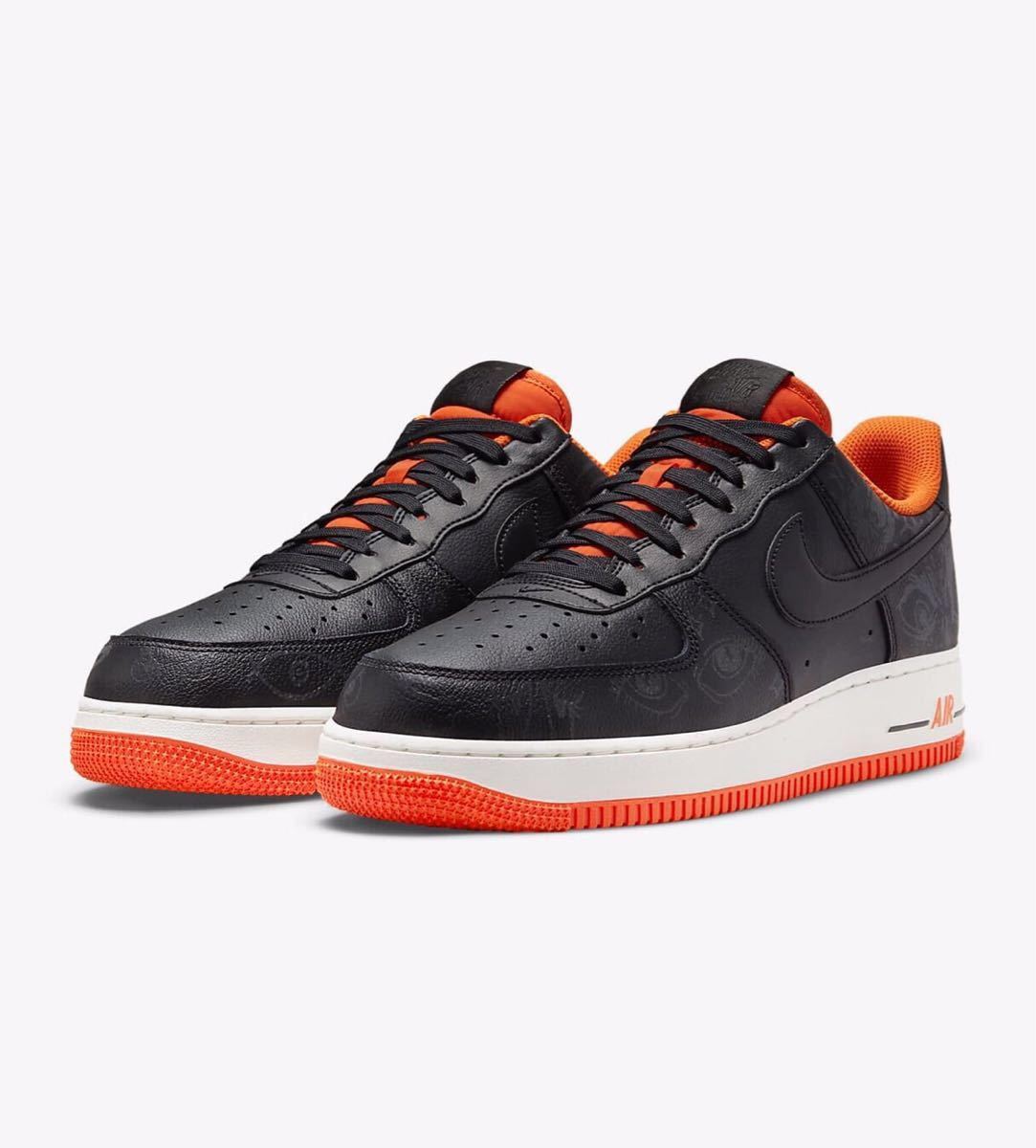 NIKE AIR FORCE 1 '07 PRM HALLOWEEN 25 5cm US7 5新品 国内黒タグ付