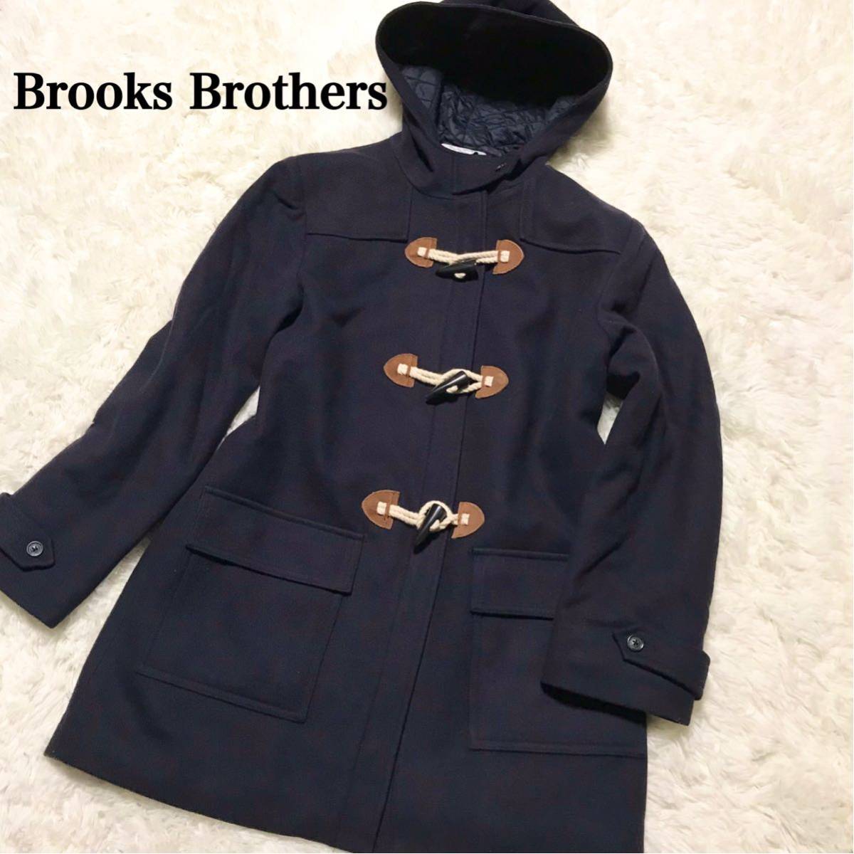 見事な Brooks Brothers 高級キャメルヘアー100% ウールダッフルコート 