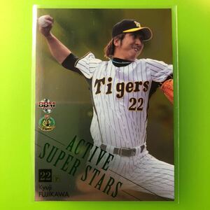 藤川球児 インサートカード BBM2010 阪神タイガース 75周年記念 アクティブスーパースターズ