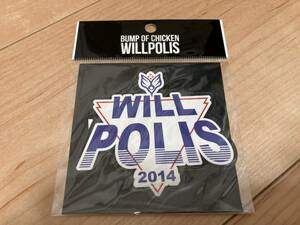 BUMP OF CHICKEN　WILLPOLIS 2014 劇場版　ステッカーセット　新品未使用品