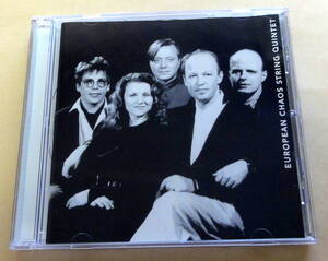 European Chaos String Quintet CD For 4 Ears　Free Improvisation Jazz フリージャズ violin cello Johannes Bauer