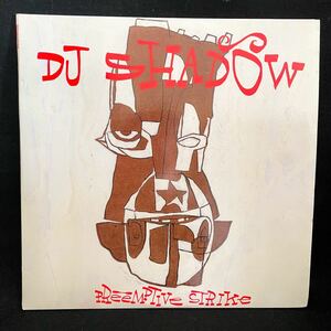 2LP DJ SHADOW Preemptive Strike DJ Shadow mowax Phil f Lost design ( search :Phil Frost Nigo 90 period )