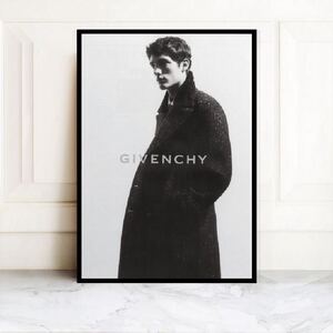 ポスター インテリア GIVENCHY ジバンシイ 北欧 モノトーン フレーム A4 A3 A2 B2 額縁