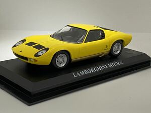 ランボルギーニ ミウラ ミニカー 1/43 miura