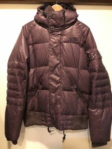 《送料込み》レアデザイン＆レアカラーTHE NORTH FACE ノースフェイス 700フィル ダウンジャケット メンズL パープル 紫 アウトドア 古着