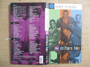 CDボックス The Drifters「ROCKIN' & DRIFTIN' : … BOX」輸入盤 R2 724173枚組 Disc 2に微かなかすり傷 ブックレットに軽い色落 全79曲曲