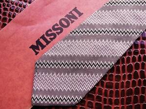 ◆E4106N◆在庫処分SALE◆ミッソーニ【色の魔術師☆ＭＩＳＳＯＮＩ】ネクタイ