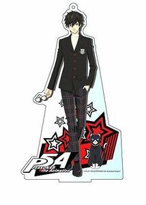 ●新品・未開封/雨宮蓮＆モルガナ PERSONA5 the Animation デカアクリルスタンド vol.1/ペルソナ5/グッズ類：ストラップ・キーホルダー系