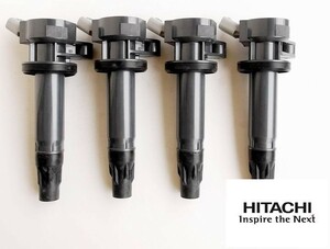 CR-Z ZF1 ZF2 Hitachi ignition coil (4 pcs set ) made in Japan ignition * idling defect . improvement original same etc. goods 