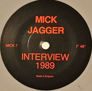 [試聴]ブート希少インタビュー　Interview 1989 / part2 // Mick Jagger[EP]MICK7珍盤B級マイナー盤コレクション アンビエント カラー7