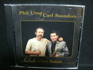 ★同梱発送不可★中古CD / PHIL URSO & CARL SAUNDERS / SALUTE CHET BAKER