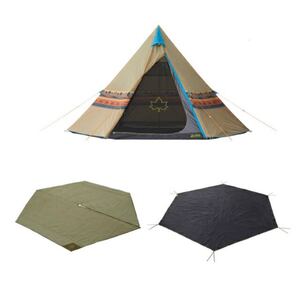 ロゴス 新品未使用 Tepee ナバホ400セット-BA テント&マット&シート