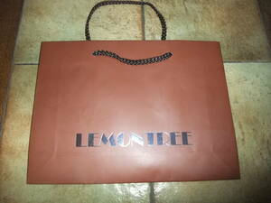  lemon tree LEMONTRRE shop sack unused goods 