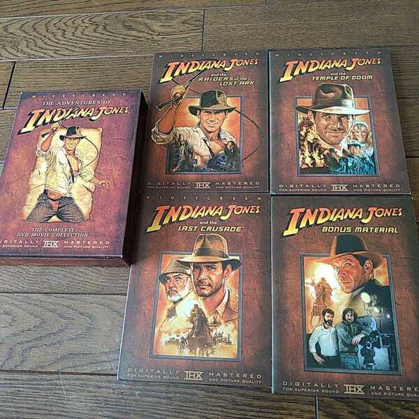 映画 インディ・ジョーンズ シリーズ DVD-BOX THE ADVENTURES OF INDIANA JONES THE COMPLETE DVD MOVIE COLLECTION