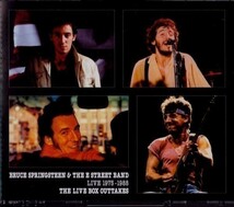 Bruce Springsteen& The E Street Band The LIVE Box Outtakes 1975-1988_画像1