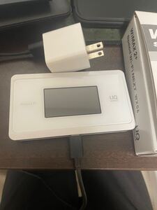 WiMAX モバイルルーター Speed Wi-Fi NEXT WX06 Wi-Fi 2.4GHz/5GHz同時利用 (ホワイト)